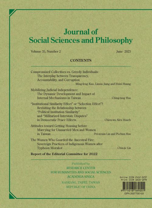 Journal of Social Sciences and Philosophy (Vol. 35, No. 2)